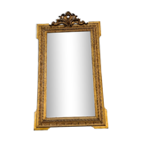 Miroir doré, 139x78 cm