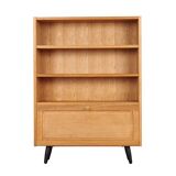 Oak bookcase, Danish design, 1970s, production: Denmark