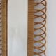 Rattan mirror  60/70 - 80x80cm