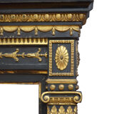 English overmantel mirror h161cm