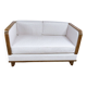 Art deco swallow bench