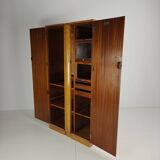 English Art Deco Gentleman’s Wardrobe by Wrighton Furniture