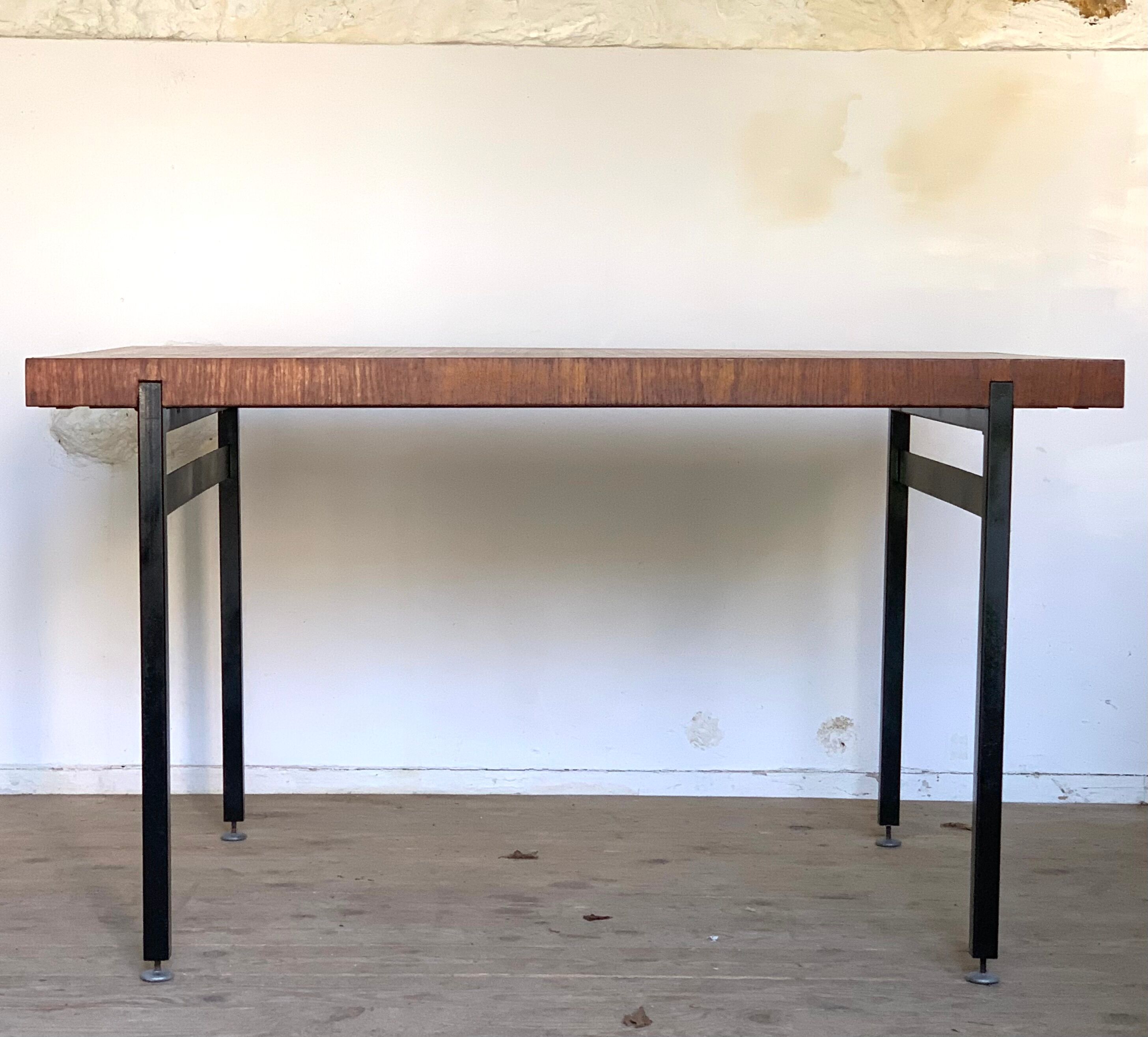 Vintage modernist teak dining table