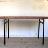 Vintage modernist teak dining table