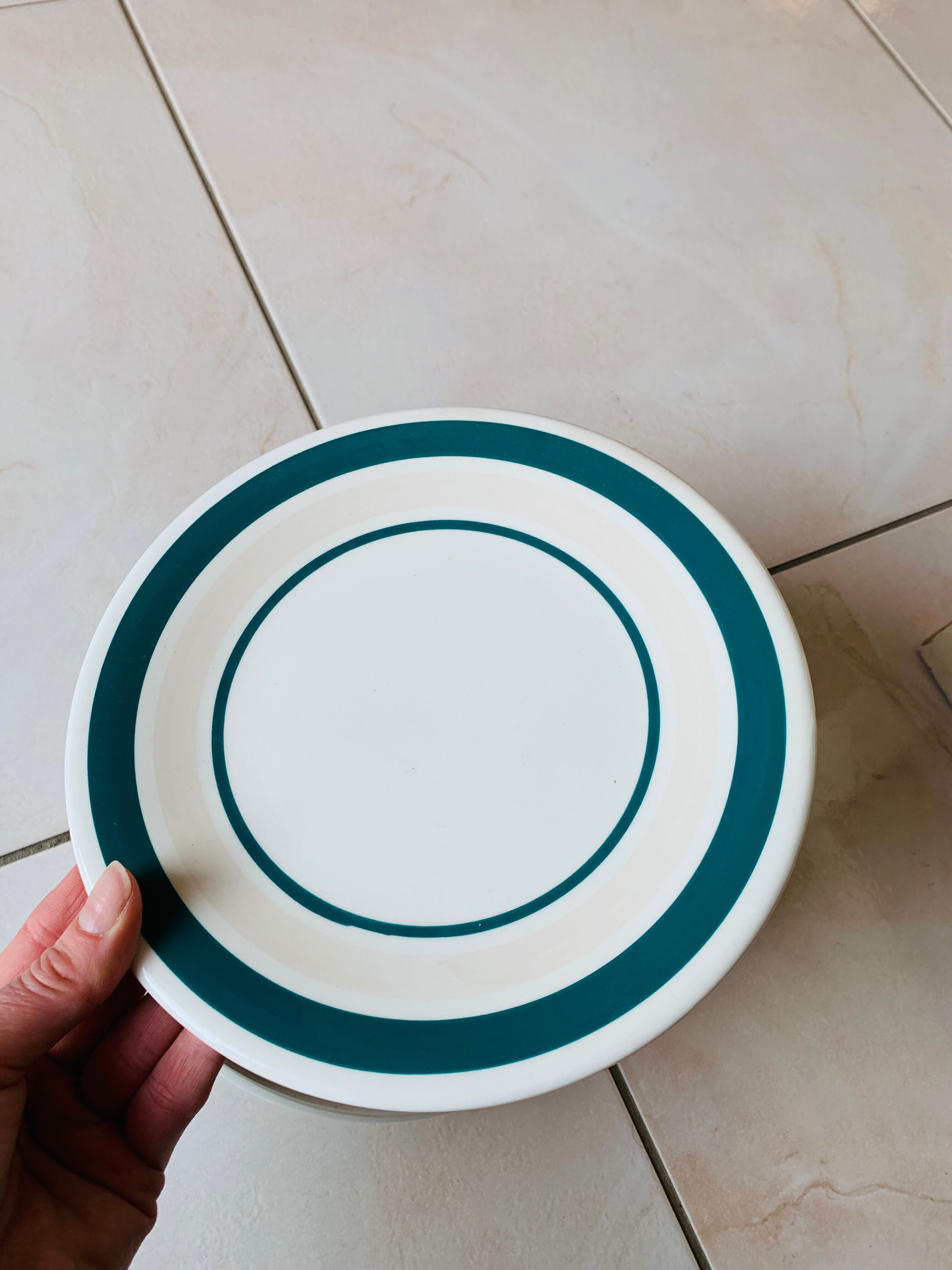 Lot plates Vintage Italian Castelforte