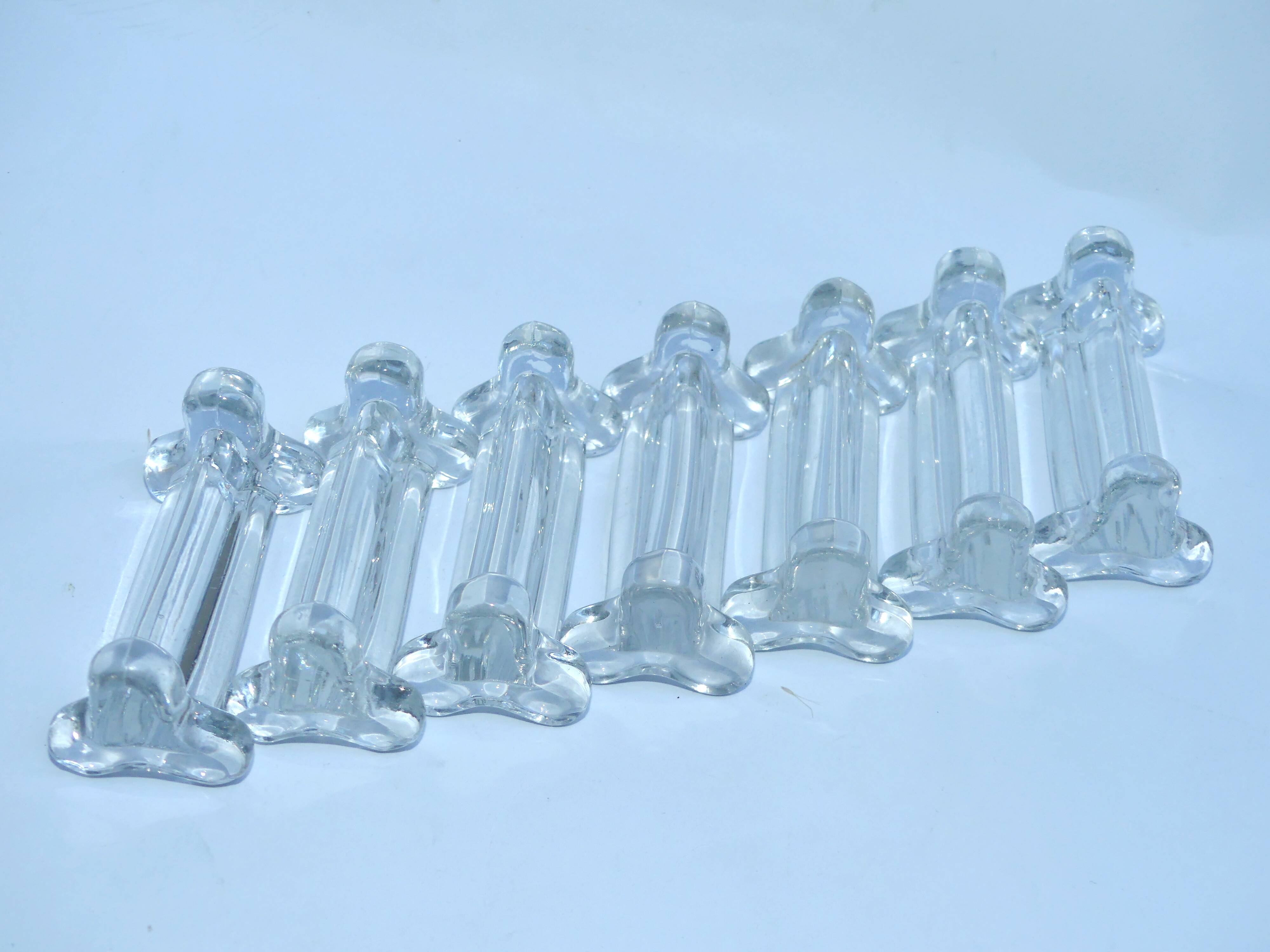 7 glass knife holders
