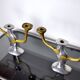 Pair of brutalist candle holders by David Marshall, 1980, Spain