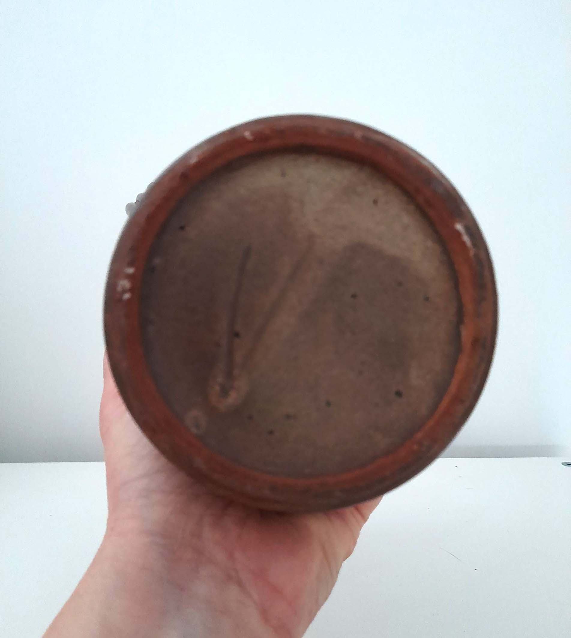 Pitcher carafe fresh water pottery terracotta pottery