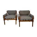 Pair of scandinavian armchairs