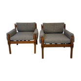 Pair of scandinavian armchairs