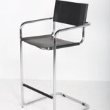 Bauhaus style tubular bar stool