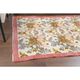 Vintage Turkish Oushak Handmade Wool Cotton Beige Area Rug 103x207