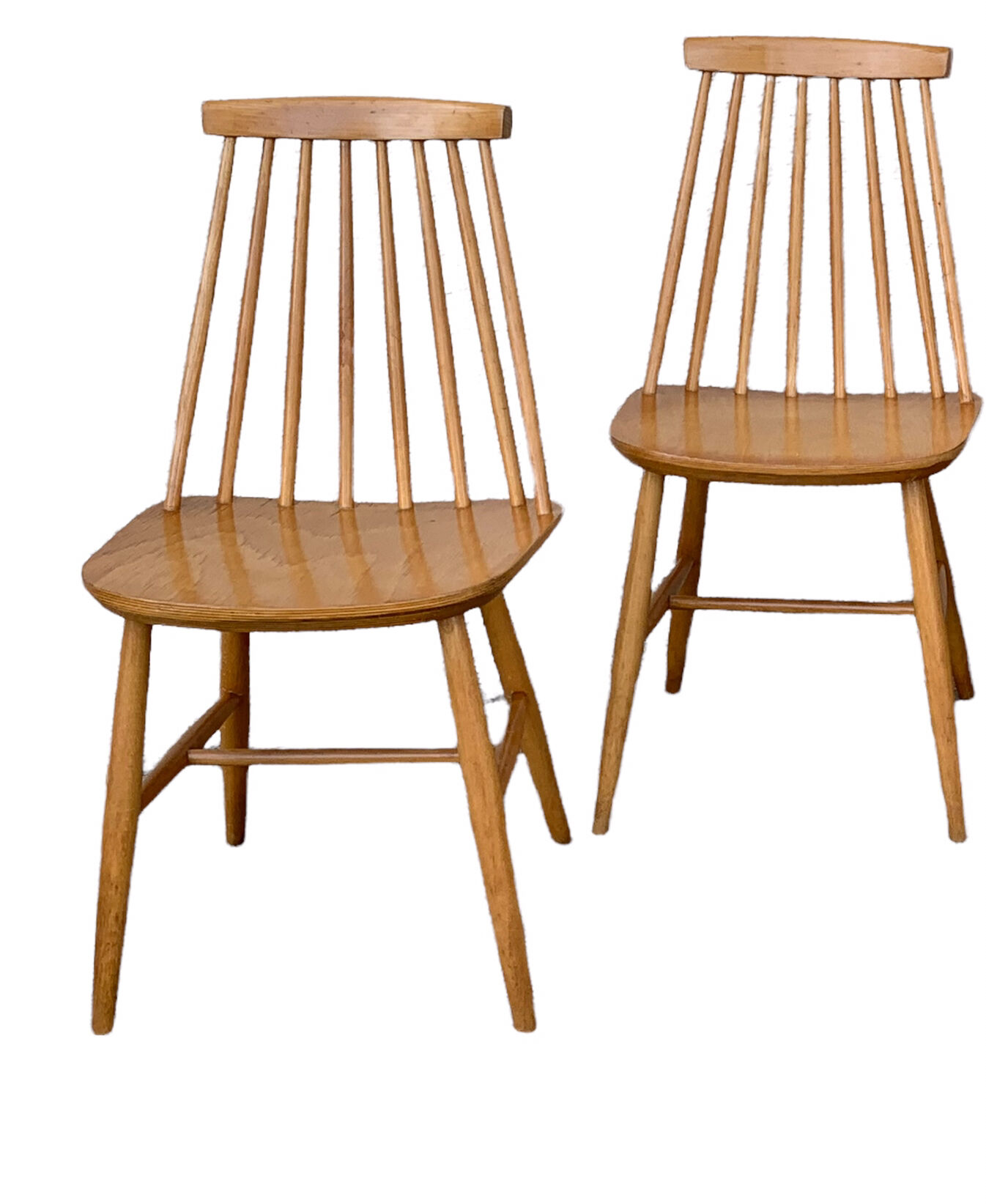 Chaises scandinaves Pinnstol ZPM Radomsko 1950