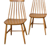 Scandinavian chairs Pinnstol ZPM Radomsko 1950