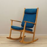 Rocking chair en chêne, design danois, années 1970, designer : Kurt Østervig, fabricant : Slagelse