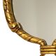 Classic Gold-Leaf Gilded Baroque Acanthus Mirror 45cm
