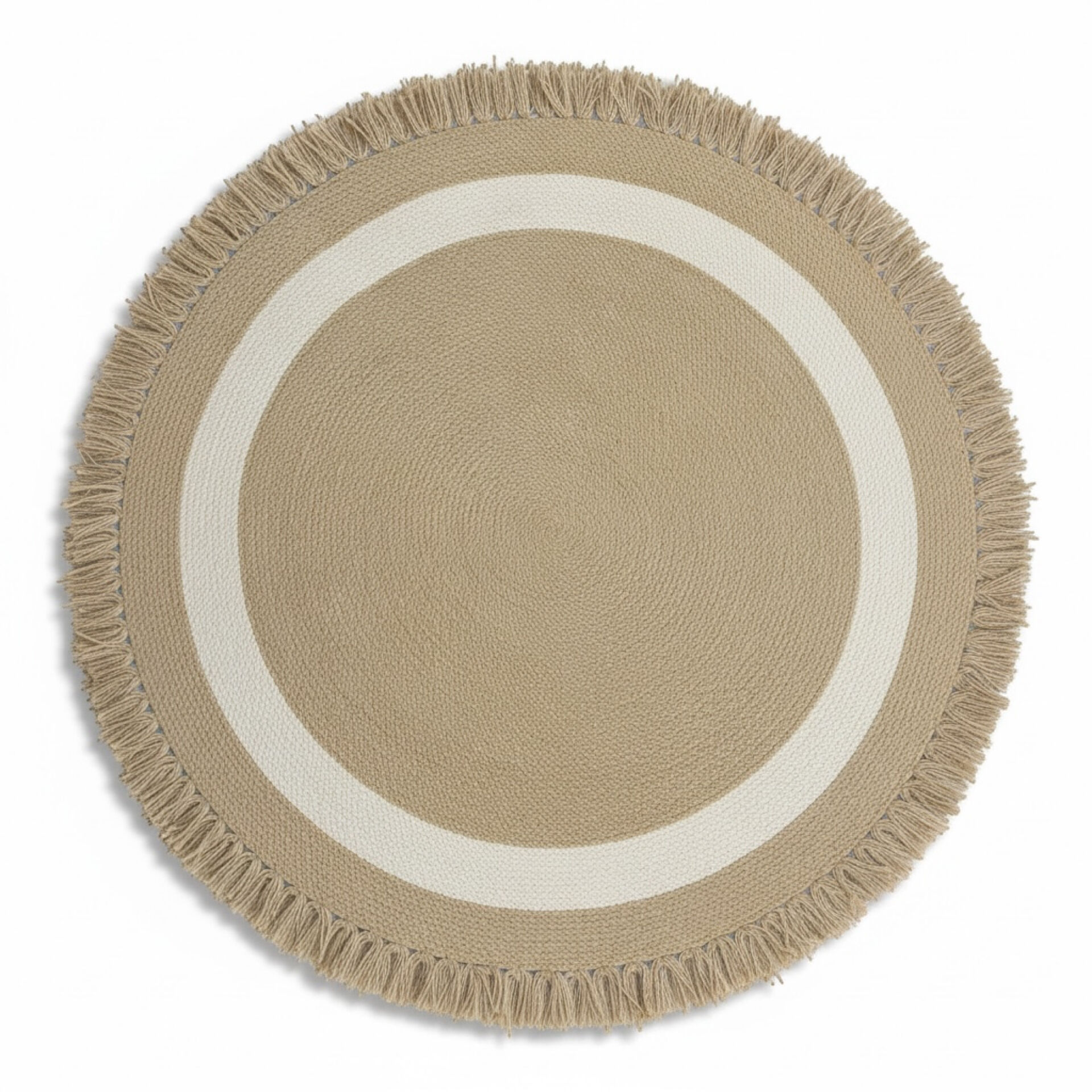 Natura – Stilvoller runder Teppich 120x120 Cm