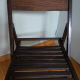 Chaise pliante en bois