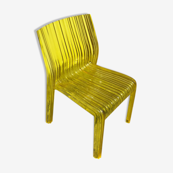 Chair of Kartell Frilly design Patricia Urquiola