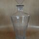 Art Deco crystal carafe,