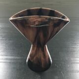 Flamed fan vase