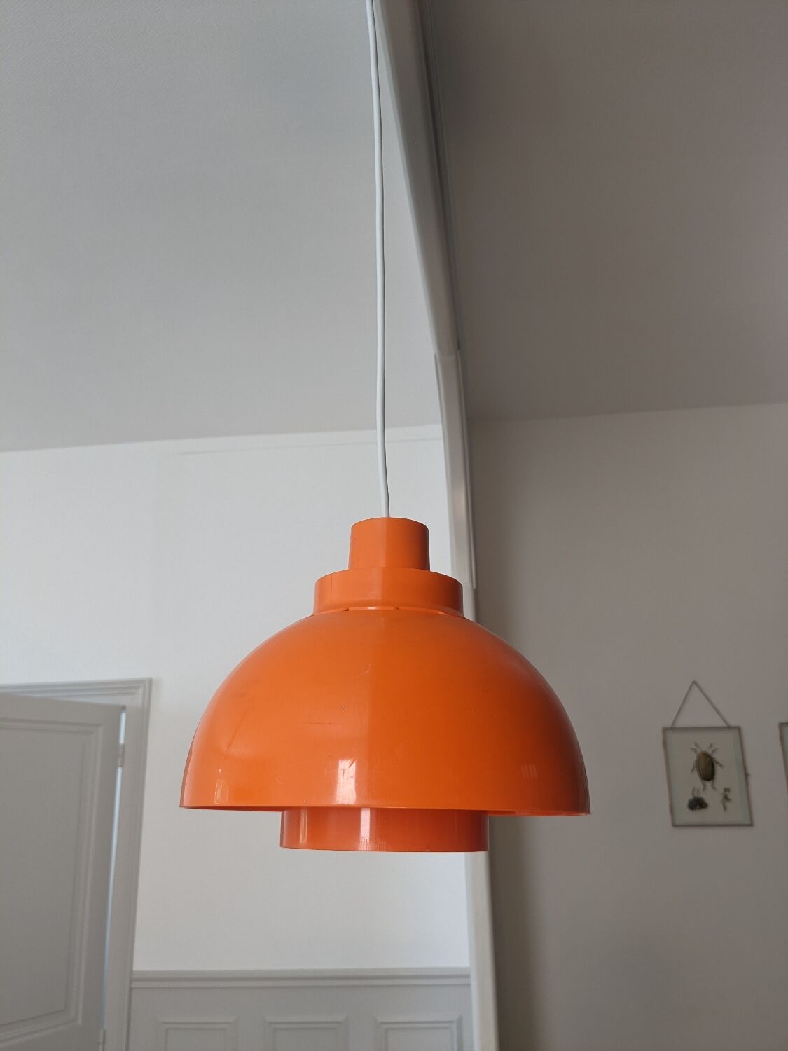 Pair of Danish Minisol pendant lights