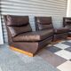 Chauffeuse cuir Roche Bobois