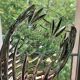 Antique large cut crystal vase