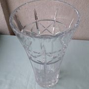 Vase en cristal taillé