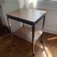 Vintage 70s retro chrome ant table