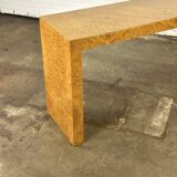Table console avec bois de ronce de Selva