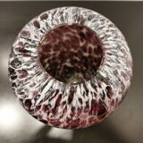 Purple glass vase by La Rochere