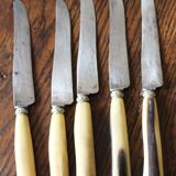 A set of 5 small Duvert Frères knives