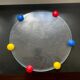 IVV "Luna" multi-ball platter - Vintage 80s design - Rare
