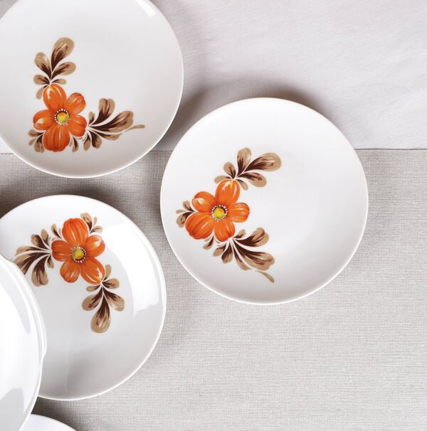 Assiettes vintage en porcelaine Bavaria