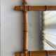Bamboo wood mirror