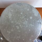 Ancienne cafetière complète en aluminium le trèfle manche bakélite