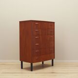 Commode en teck, design danois, années 1970, production : Danemark