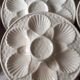 Oyster plates (9) brands chantilly france