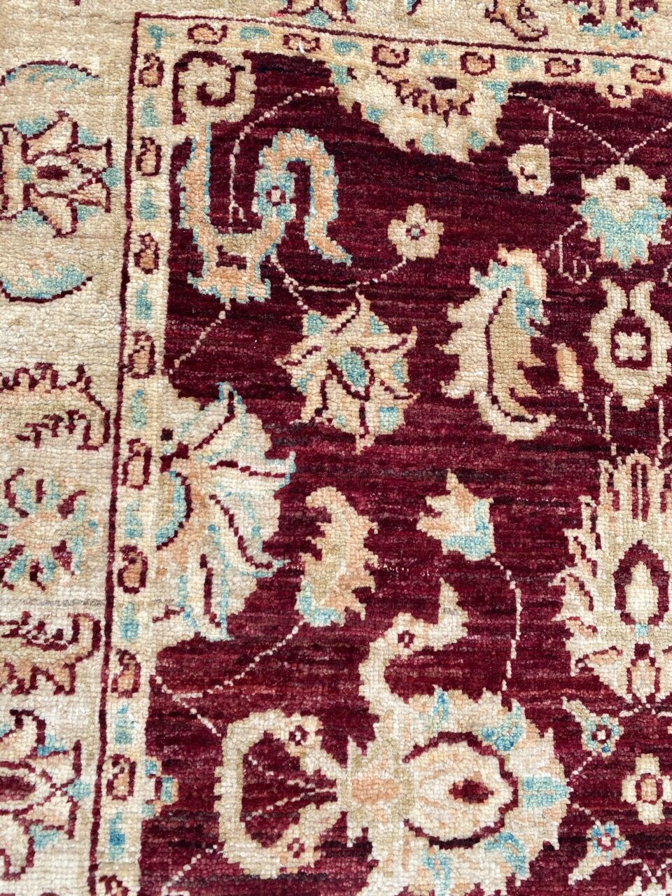 Chobi Afghan contemporary carpet 88x120 cm