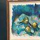 Original Swedish Oil on Canvas – "Abstract Composition" by Bergengren – Signed – Dated 1970 – Framed – 69 × 54 cm (27.2" × 21.3")