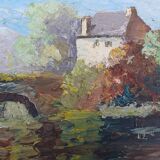 Oil on Panels 19th by F.Castet