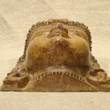 Hindu Shiva mask head wooden sculpture?