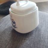 Sologne porcelain sugar bowl