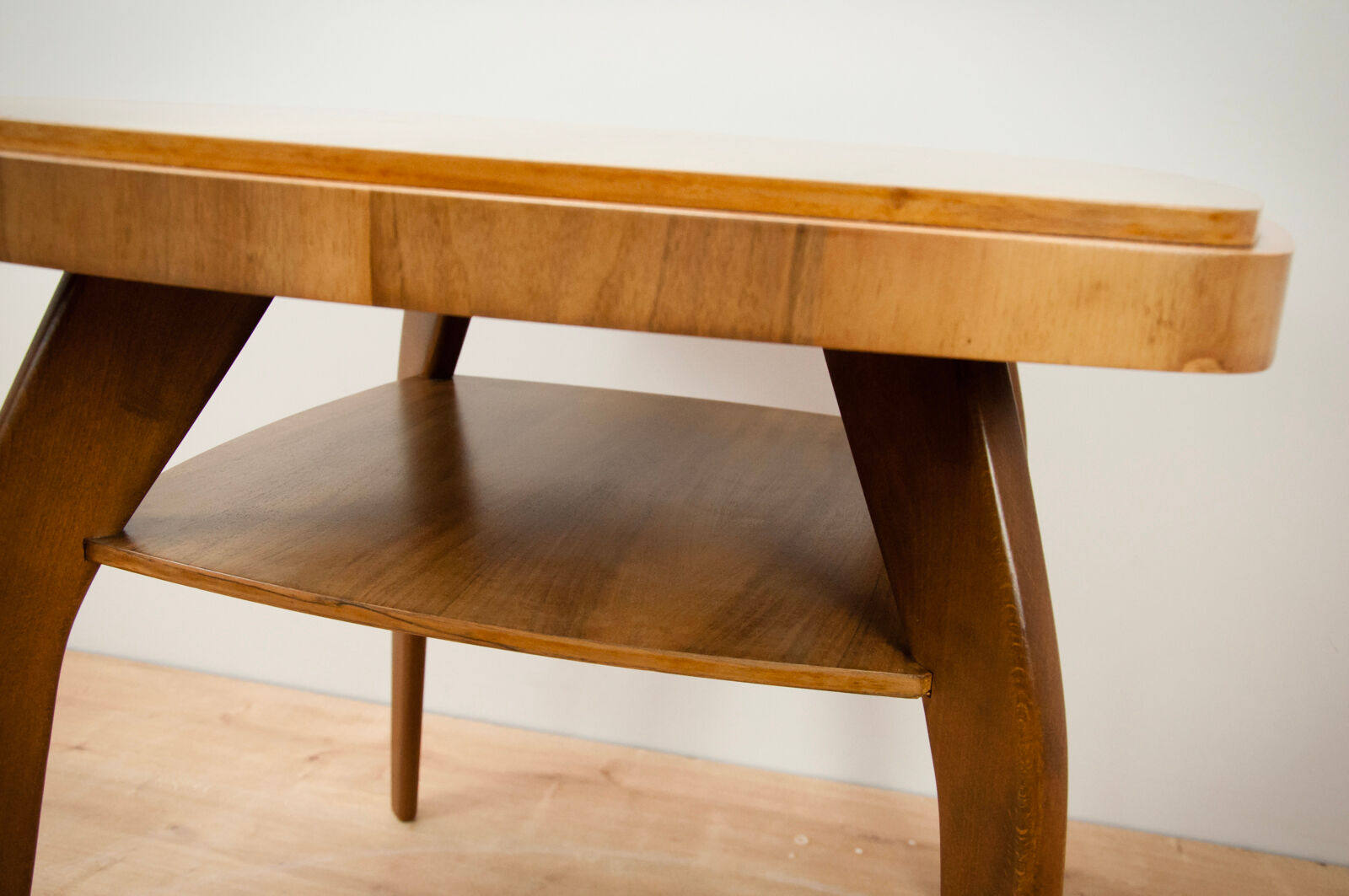 Vintage  coffee table  crab  by jindrich halabala for up závody - 1930s