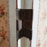 Wood and fabric screen