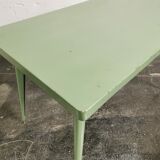 Old Tolix dining table