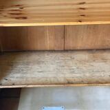 Renovated Parisian wardrobe in raw solid wood