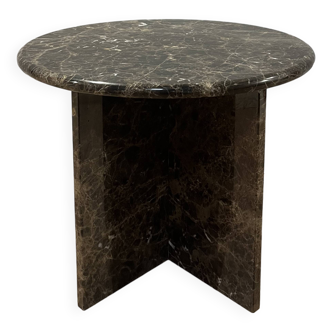emperador brown marble side table dark brown marble table