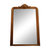 Miroir en bois doré ancien